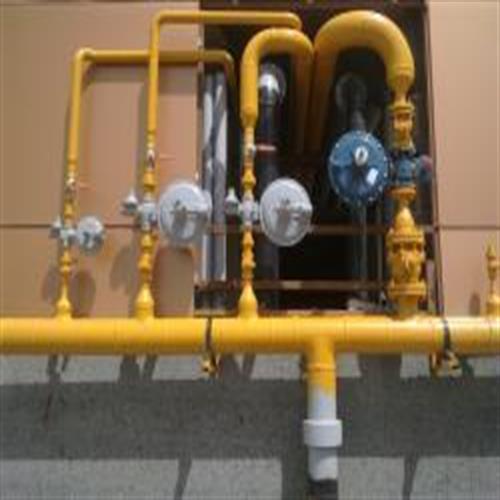 لوله کشی گاز بلور مشعل